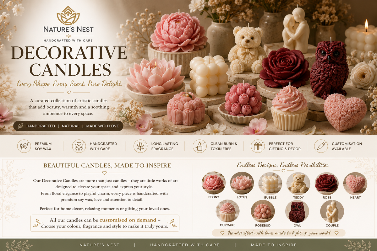Decorative candles